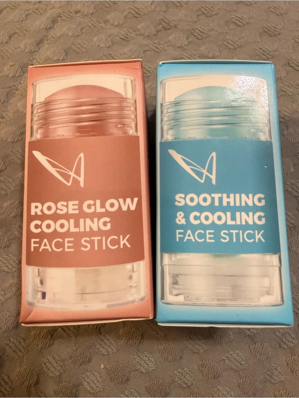 Cooling Face Stick Duo — Rose Glow & Soothing Cooling Face Stick